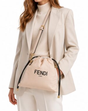 Alternative view of Fendi Pouch Bucket Small Rosa