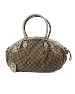 Gucci Shopper Sukey Medium GG Supreme Bianca