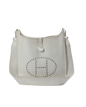Hermès Sac Evelyne 29 Epsom Bianca