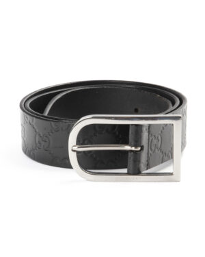 Gucci Cintura GG Guccissima Nera