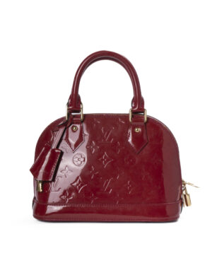 Louis Vuitton Alma BB Vernice Rossa