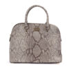 Michael Kors Cindy Dome Medium Pitonata Grigia