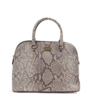Michael Kors Cindy Dome Medium Pitonata Grigia