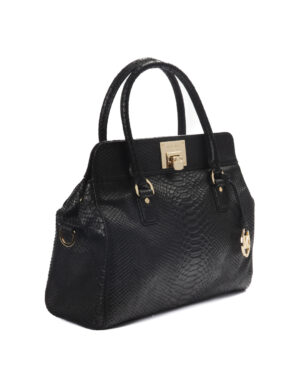 Alternative view of Michael Kors Astrid Shopper Medium Pitone Nera