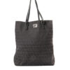 Fendi Tote Square Small FF Zucchino Nera