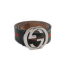 Gucci Cintura Interlocking Web Nera