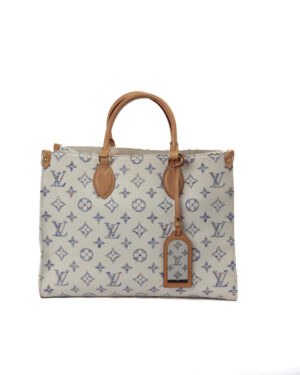 Louis Vuitton OnTheGo MM Neutical Rainbow Multicolor Bianco