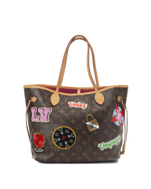 Louis Vuitton Neverfull MM Patches Monogram