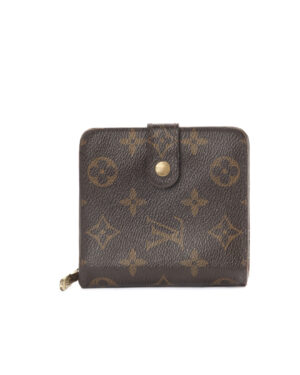 Louis Vuitton Portafoglio Clip Compatto Monogram