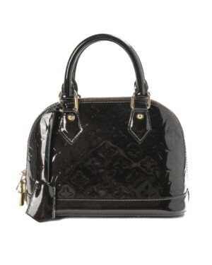 Louis Vuitton Alma BB Vernice Amaranto