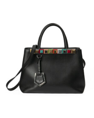 Fendi 2 Jours PM Rainbow Nera