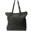 Prada Shopper Vertical Medium Nylon Nero