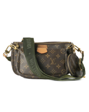 Louis Vuitton Multi Pochette MM Monogram Kaki