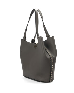 Alternative view of Valentino Tote Rockstud Medium Tortora