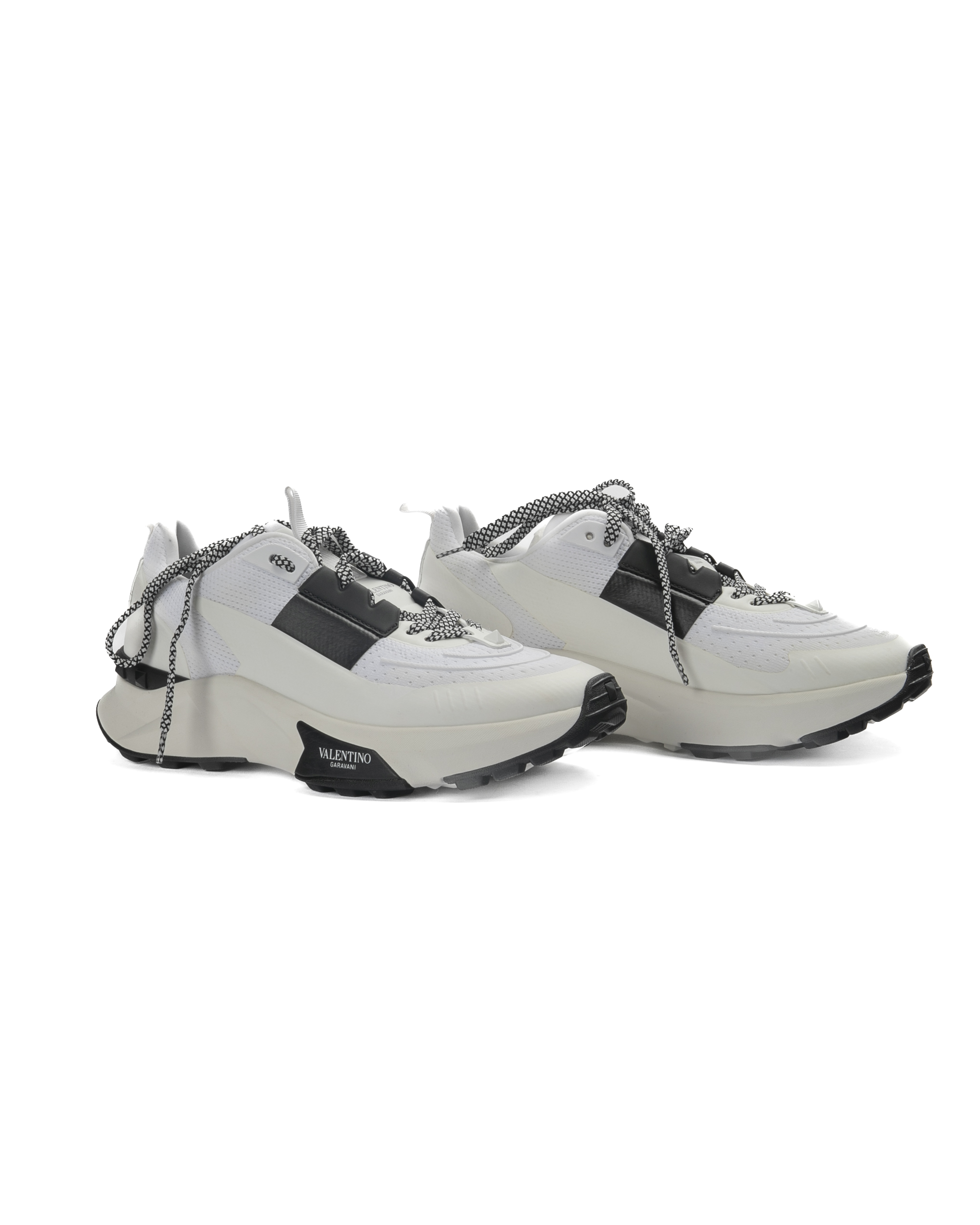 Alternative view of Valentino Sneakers Mid One Stud Bianca