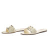 Valentino Slides Rockstud Cordino Oro