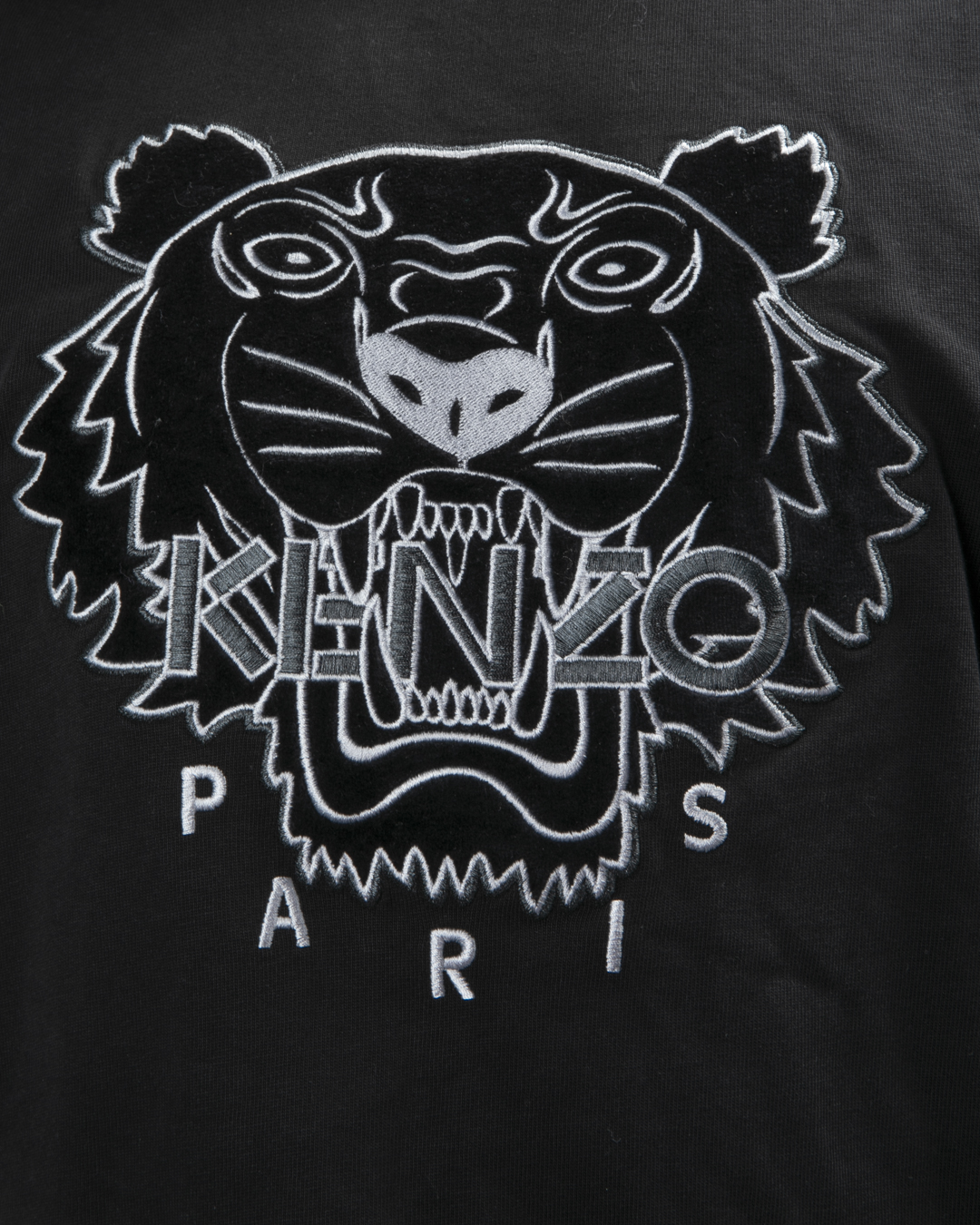 Alternative view of Kenzo T-Shirt Lion Cotone Nera