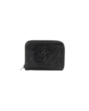 Chanel Portachiavi CC Vintage Nero