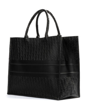 Alternative view of Dior Book Tote Large Pelle Oblique Nera