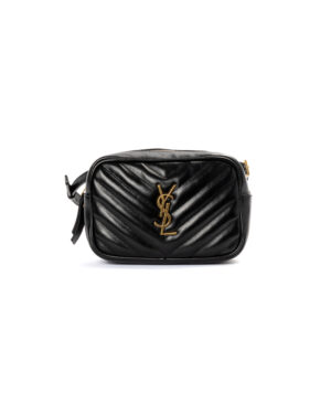 Saint Laurent Marsupio Lou Mini Matelassè Nero