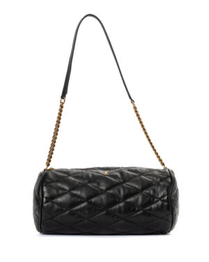 Saint Laurent Sade Mini Cassandre Trapuntato Nero