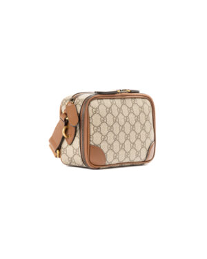 Alternative view of Gucci Camera Bag Double GG Supreme Marrone