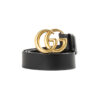 Gucci Cintura GG Marmont Nera