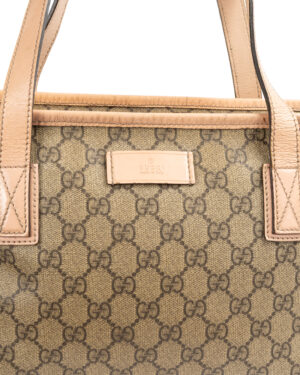 Alternative view of Gucci Shopper Small GG Supreme Rosa