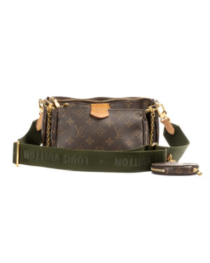 Louis Vuitton Multi Pochette MM Monogram Kaki
