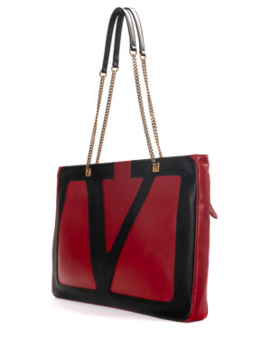 Alternative view of Valentino Shopper Viva Superstar V Logo Rosso