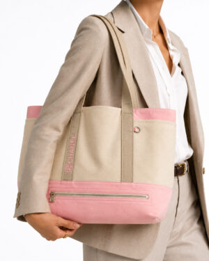 Alternative view of Chanel Tote Sport Line Large Canvas Rosa