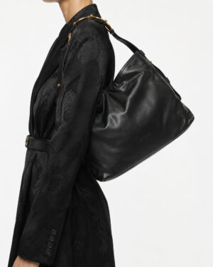 Alternative view of Gucci Beatrix Horsebit Medium Nera