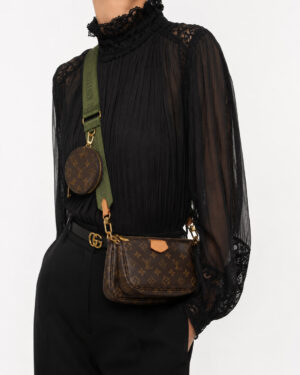 Alternative view of Louis Vuitton Multi Pochette MM Monogram Kaki