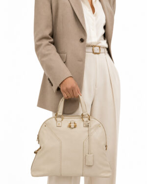 Alternative view of Yves Saint Laurent Muse Vintage Large Bianca