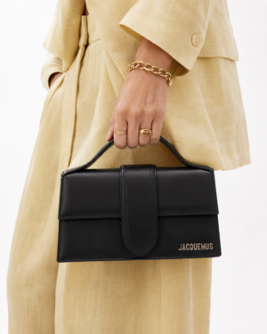 Alternative view of Jacquemus Le Grand Bambino Nera Argento