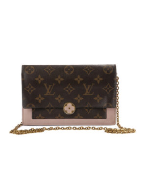 Louis Vuitton Pochette Flora PM Monogram Rosa