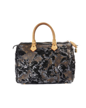 Louis Vuitton Speedy 30 Fleur De Jais Pailettes Monogram
