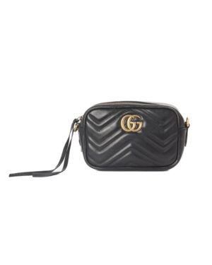 Gucci Camera Bag GG Marmont Matelassè Nero