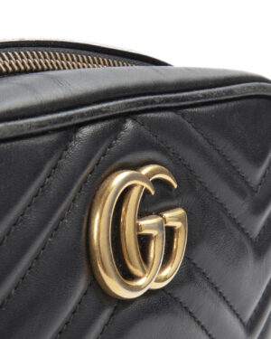 Alternative view of Gucci Camera Bag GG Marmont Matelassè Nero
