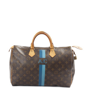 Louis Vuitton Speedy 35 Web AC Monogram