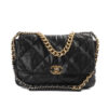 Chanel 19 Flap Maxi Trapuntata Nera