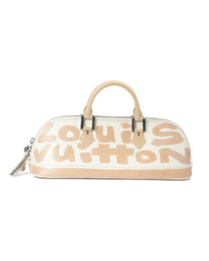 Louis Vuitton Alma Horizontal PM Graffiti Vernice Beige