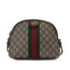 Gucci Tracolla Dome Ophidia Web GG Supreme Marrone