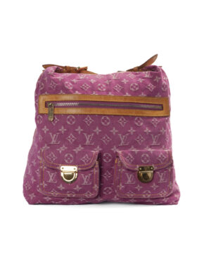 Louis Vuitton Baggy GM Denim Monogram Rosa