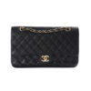 Chanel 2.55 Timeless Double Flap Caviar Nera