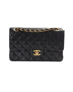 Chanel 23 Timeless Double Flap Nera
