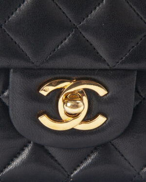 Alternative view of Chanel 23 Timeless Double Flap Nera