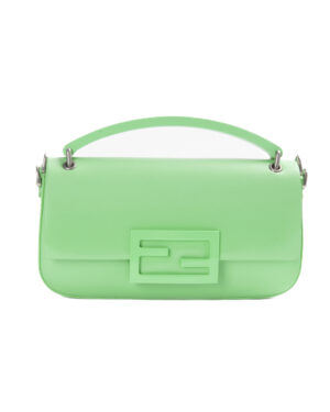 Fendi Baguette Phone Mini Vernice Verde