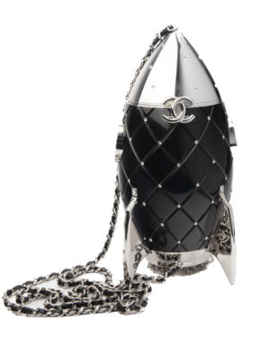 Chanel Rocket Ship Crystal Coco Nera