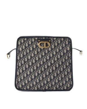 Dior Messanger Tote Large Oblique Blu